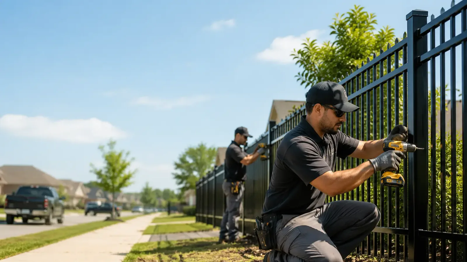 Metal Fence Installation in Weir, TX